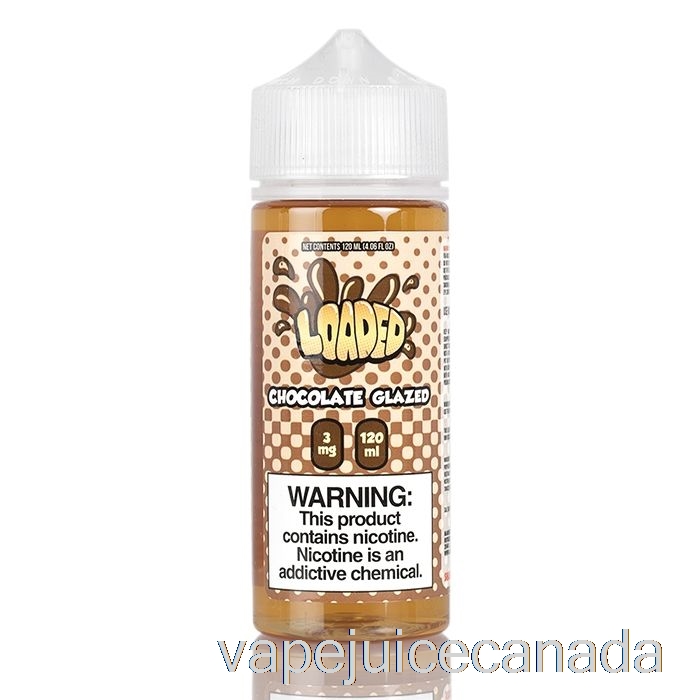 Vape Juice CHOCOLATE GLAZED DONUT - Loaded E-Liquid - Ruthless Vapors - 120mL 0mg